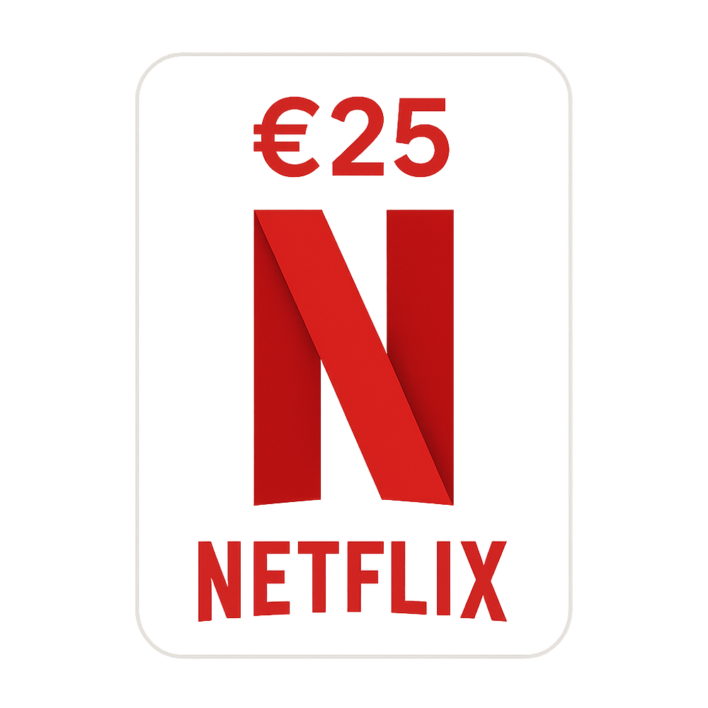 Netflix 25 Euro Gift Card