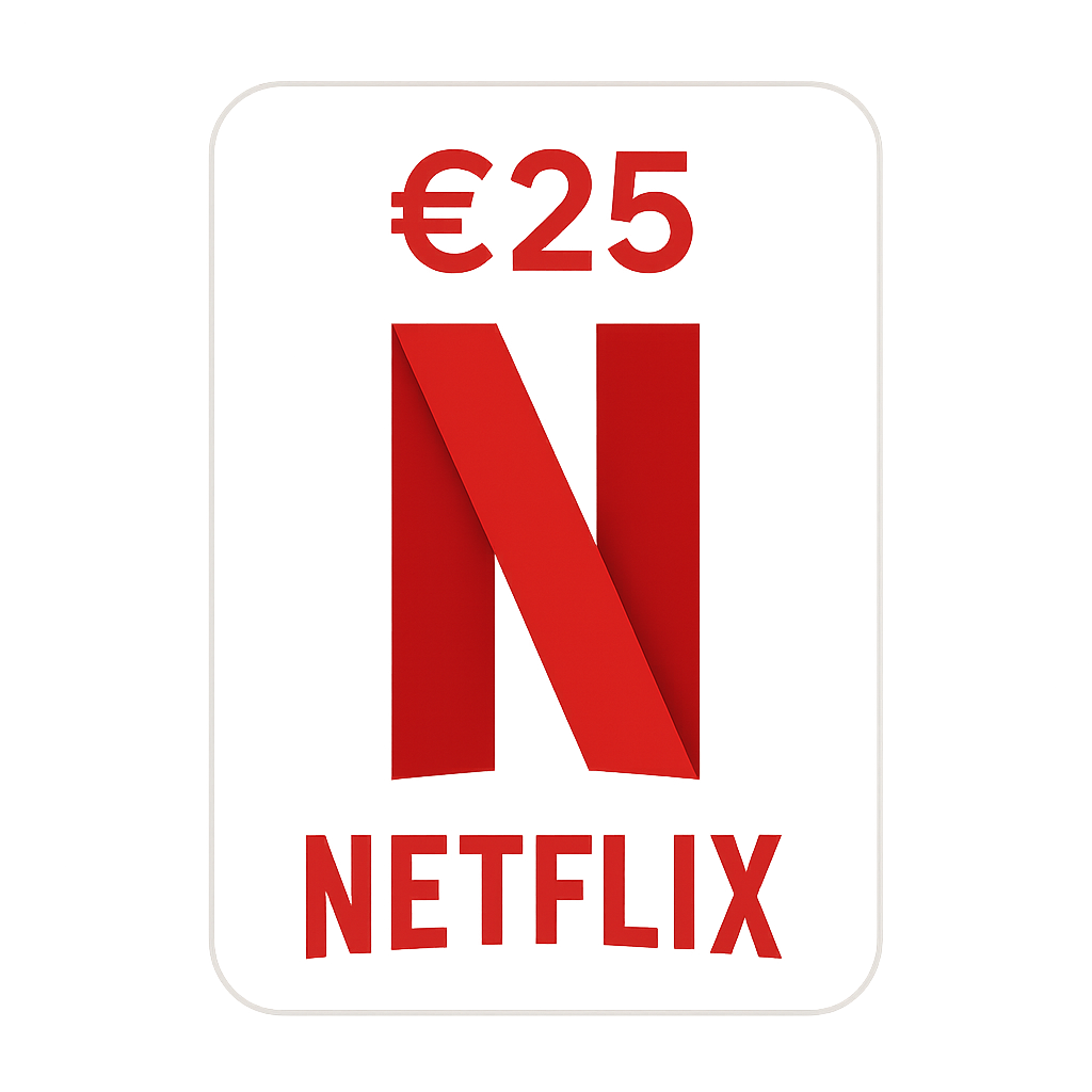 Netflix 25 Euro Gift Card