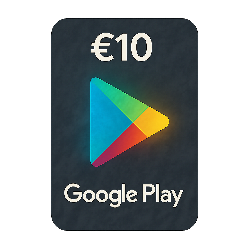 Play Store 10 Euro Gift Card