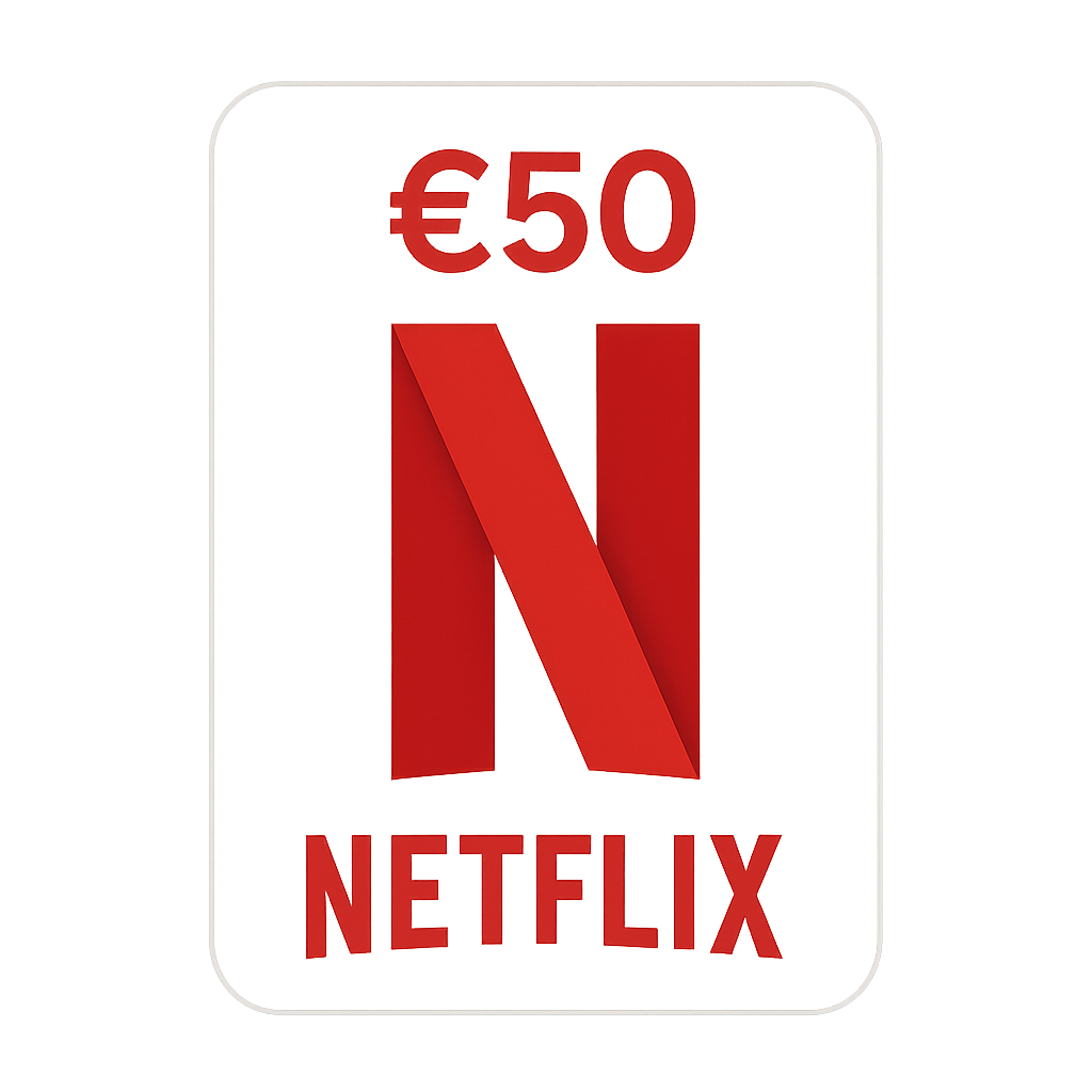 Netflix 50 Euro Gift Card