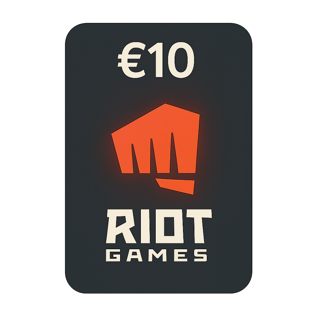 Riot Games 10 Euro Gift Card
