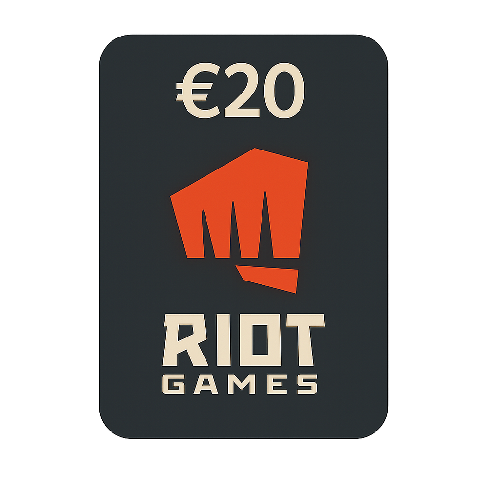 Riot Games 20 Euro Gift Card