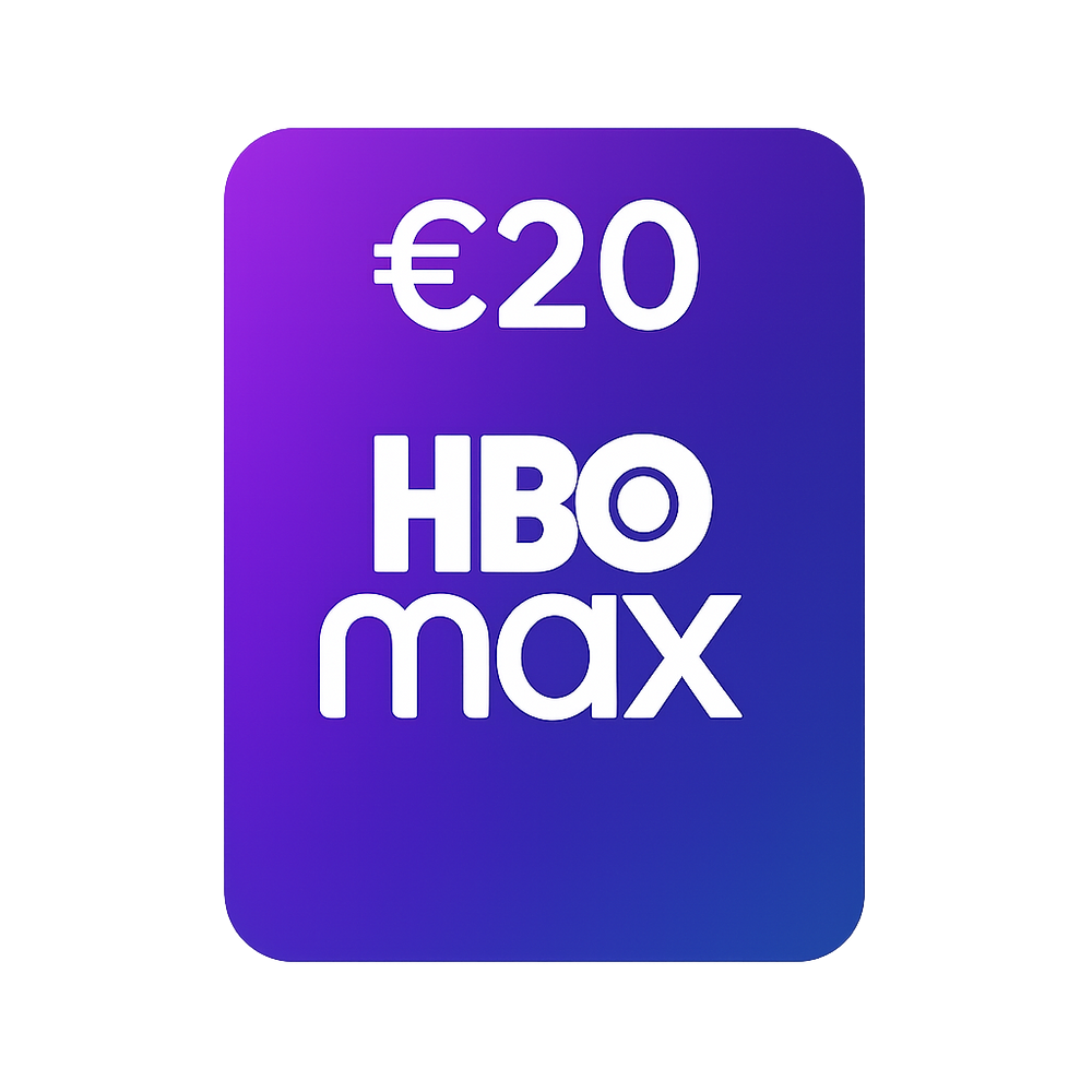 HBO Max 20 Euro Gift Card