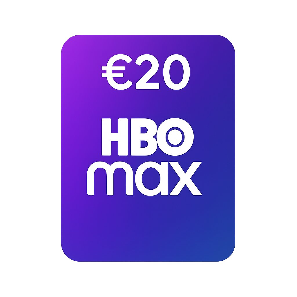 HBO Max 20 Euro Gift Card