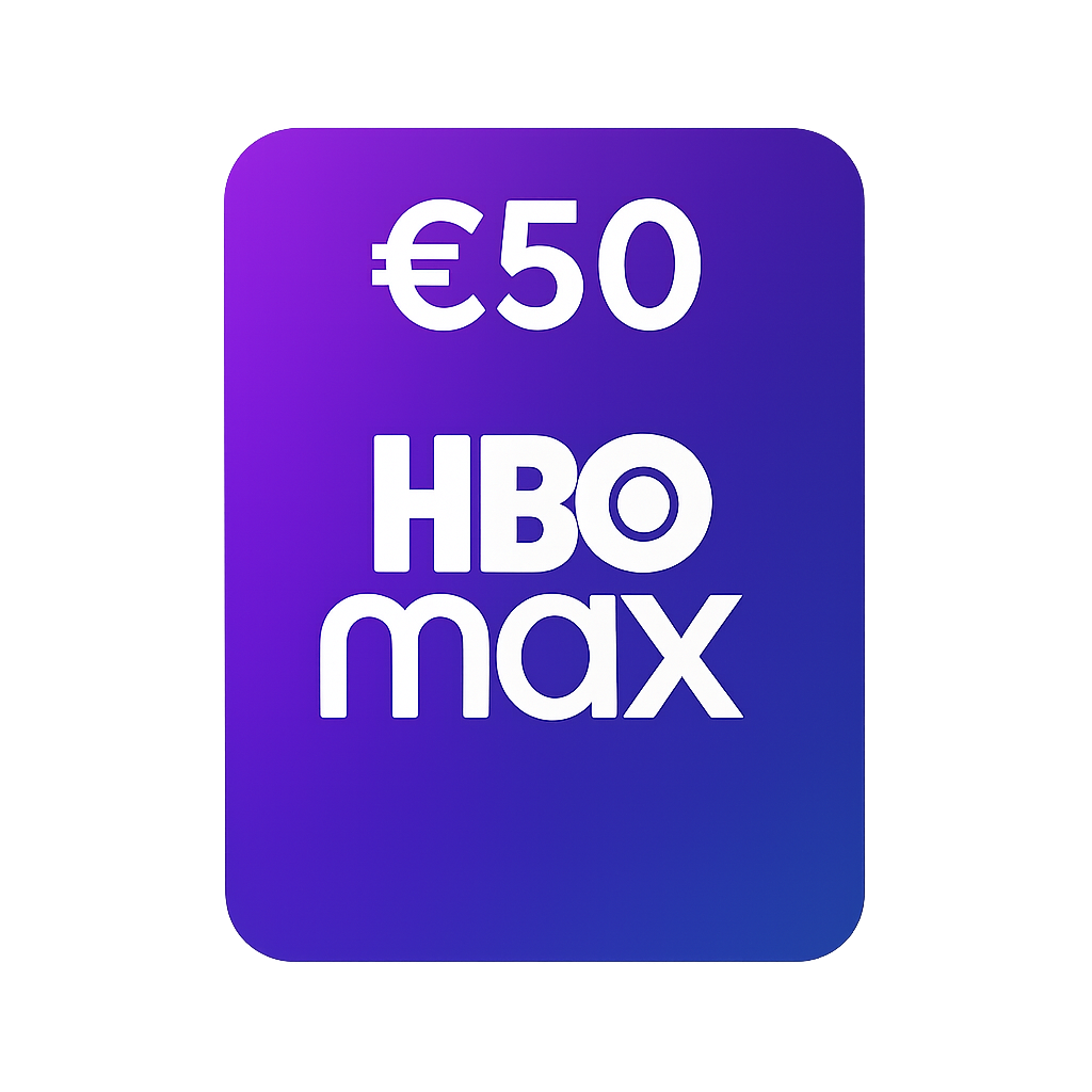 HBO Max 50 Euro Gift Card