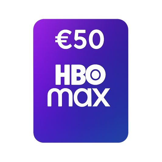 HBO Max 50 Euro Gift Card