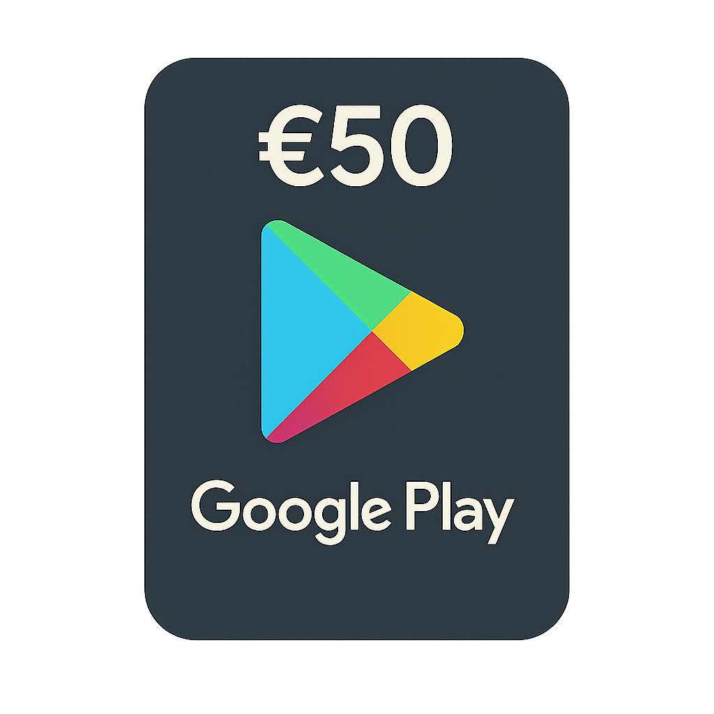 Play Store 50 Euro Gift Card