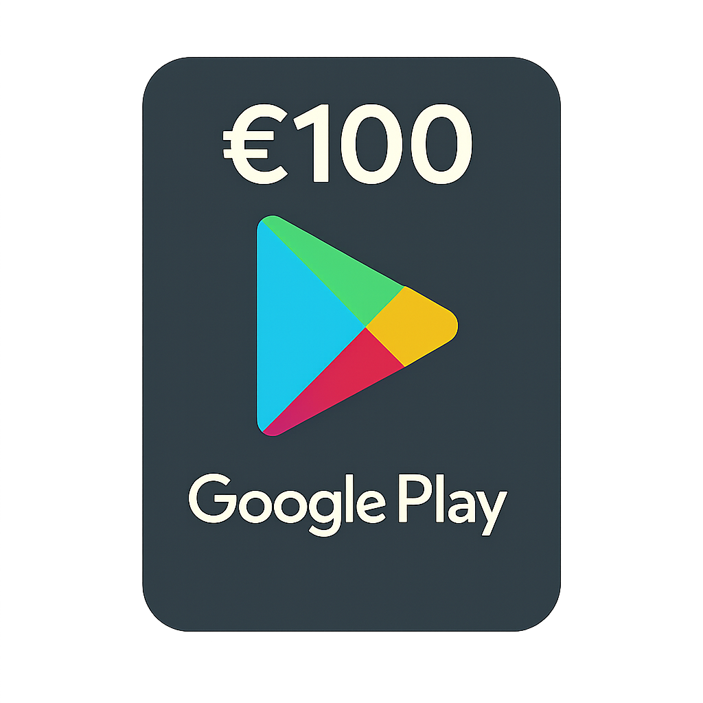 Play Store 100 Euro Gift Card