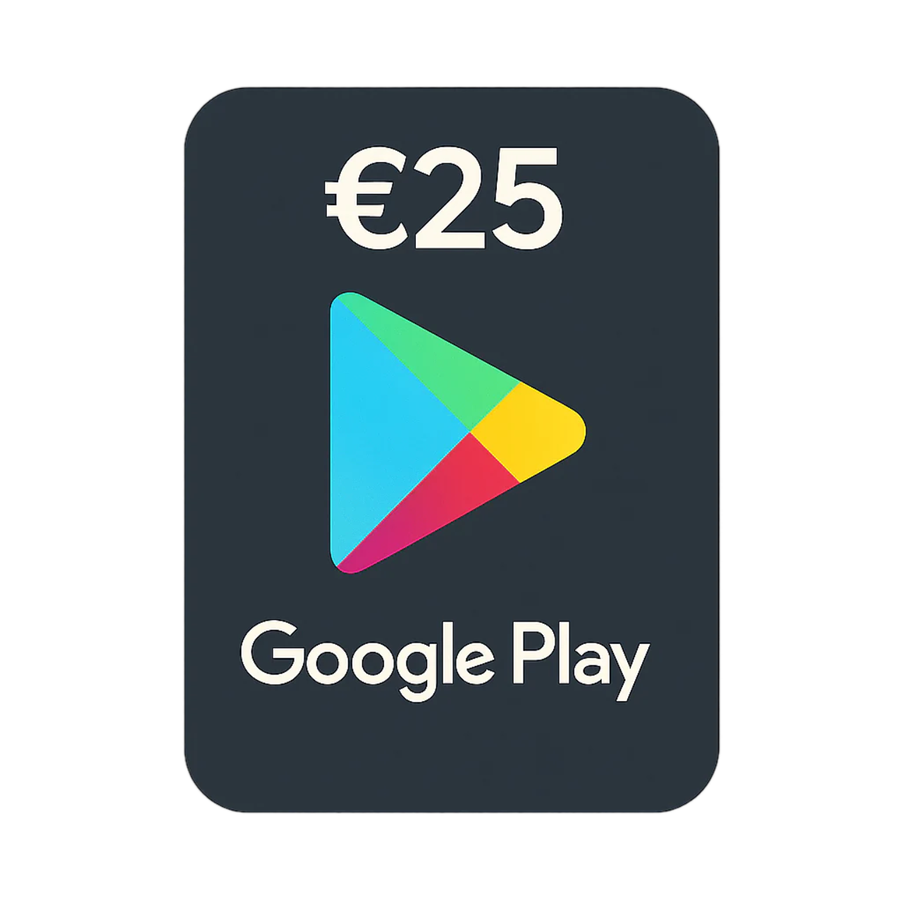 Play Store 25 Euro Gift Card